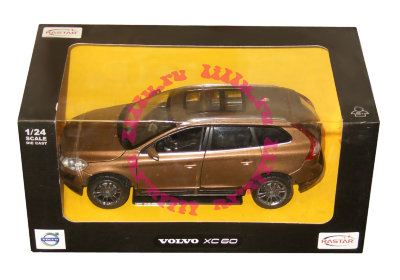 Модель автомобиля Volvo XC60, коричневый металлик, 1:24, Rastar [41600] Модель автомобиля Volvo XC60, коричневый металлик, 1:24, Rastar [41600]