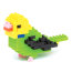 Конструктор 'Зеленый попугайчик' из серии 'Животные', nanoblock [NBC-093] - NBC_093.jpg