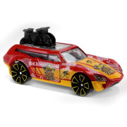 Модель автомобиля 'Tour De Fast', Желто-красная, HW Games, Hot Wheels [DHP35]