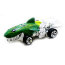 Модель автомобиля Sharkruiser, изменяющая цвет: зеленый-в-желтый, из серии 'Color Shifters', Hot Wheels, Mattel [BHR47] - BHR47.jpg
