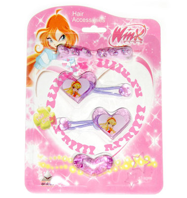 Аксессуары для волос 'Winx Club', сиреневые [10386s] Аксессуары для волос 'Winx Club', сиреневые [10386s]