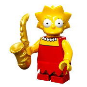 Минифигурка 'Лиза Симпсон', серия The Simpsons 'из мешка', Lego Minifigures [71005-04]