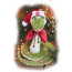 Мягкая игрушка 'Змей Санта', в шапочке Деда Мороза, 36 см, Orange Exclusive [ОХ016/36] - ОХ016es.jpg