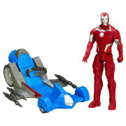 Игровой набор 'Железный Человек с боевым гоночным автомобилем' 29 см, серия 'Титаны', Avengers, Hasbro [A7363]