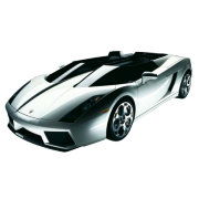 Модель автомобиля Lamborghini Concept S, белая, 1:43, Mondo Motors [53079-05]