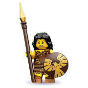 Минифигурка 'Женщина-воин', серия 10 'из мешка', Lego Minifigures [71001-04]