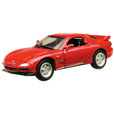 Модель автомобиля Mazda RX-7, красная, 1:43, серия &#039;Top-100&#039;, Autotime [653/73401/24] Модель автомобиля Mazda RX-7, красная, 1:43, серия 'Top-100', Autotime [653/73401/24]