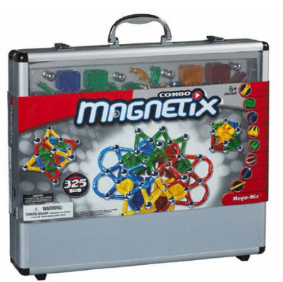Конструктор Magnetix магнитный, 325 деталей, в кейсе [28245] Конструктор Magnetix магнитный, 325 деталей, в кейсе