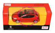 Модель автомобиля Peugeot 207 1:43, красная, Rastar [41800]
