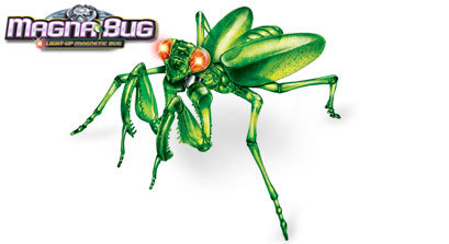 Конструктор магнитный Magna-Bug 'Богомол', Mega Bloks [28332]