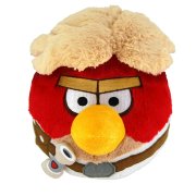 Мягкая игрушка 'Злая птичка Люк Скайуокер' (Angry Birds Star Wars - Luke Skywalker), 12 см, Commonwealth Toys [93238]
