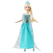 Кукла 'Эльза - Снежная Королева' (Musical Magic Elsa), музыкальная, 29 см, Frozen ( 'Холодное сердце'), Mattel [Y9967]