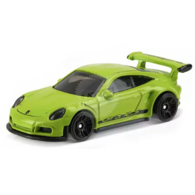 Модель автомобиля &#039;Porsche 911 GT3 RS&#039;, Салатовая, Nightburnerz, Hot Wheels [DTY80] Модель автомобиля 'Porsche 911 GT3 RS', Салатовая, Nightburnerz, Hot Wheels [DTY80]
