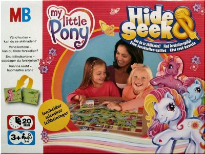 Игра настольная &#039;Hide&amp;Seek&#039;, My Little Pony, Hasbro [00424] Игра настольная 'Hide&Seek', My Little Pony, Hasbro [00424]