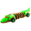 Машинка Commander Croc, зеленая, из серии 'Мутанты', Hot Wheels, Mattel [BBY79] - BBY79.jpg