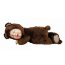 Кукла 'Спящий младенец-медвежонок', шоколадно-коричневый, 23 см, Anne Geddes [579104] - 579104.jpg