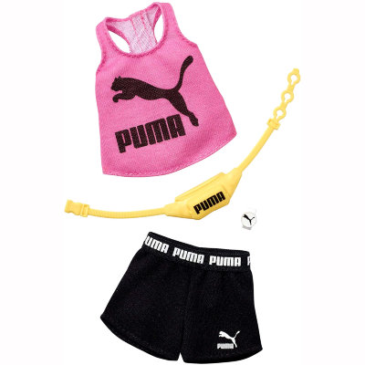 Набор одежды для Барби, из специальной серии &#039;Puma&#039;, Barbie [GHX79] Набор одежды для Барби, из специальной серии 'Puma', Barbie [GHX79]