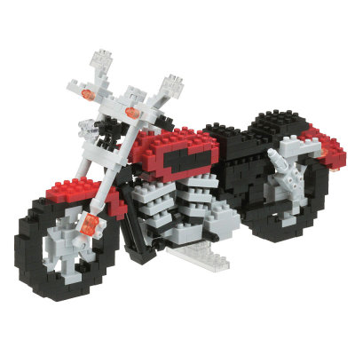 Конструктор 'Мотоцикл' из серии 'Транспорт', nanoblock [NBM-006] Конструктор 'Мотоцикл' из серии 'Транспорт', nanoblock [NBM-006]