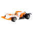 Коллекционная модель автомобиля Wattzup - HW City 2014, бело-оранжевая, Hot Wheels, Mattel [BDC85] - BDC85-1.jpg