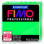 Полимерная глина FIMO Professional, чисто-зеленая, 85г, FIMO [8004-500]
