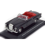 Модель автомобиля Bentley S2 Continental DHC 1961, черная, 1:43, серия Премиум в пластмассовой коробке, Yat Ming [43214B]