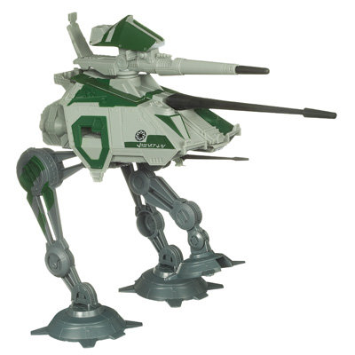 Игровой набор 'Шагающая машина AT-AP', из серии 'Star Wars - The Clone Wars' (Звездные войны - Войны клонов), Hasbro [94810] Игровой набор 'Шагающая машина AT-AP', из серии 'Star Wars - The Clone Wars' (Звездные войны - Войны клонов), Hasbro [94810]