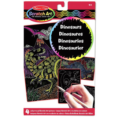 Набор для детского творчества &#039;Динозавры&#039;, Scratch Art, Melissa&amp;Doug [5957/15957] Набор для детского творчества 'Динозавры', Scratch Art, Melissa&Doug [5957/15957]