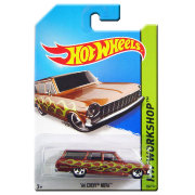 Модель автомобиля '1964 Chevy Nova', коричневый металлик, HW Workshop, Hot Wheels [BFF13]