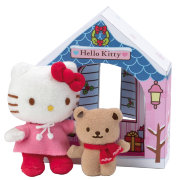 Мягкая игрушка 'Хелло Китти в зимнем домике' (Hello Kitty), 10 см, Jemini [150855w]