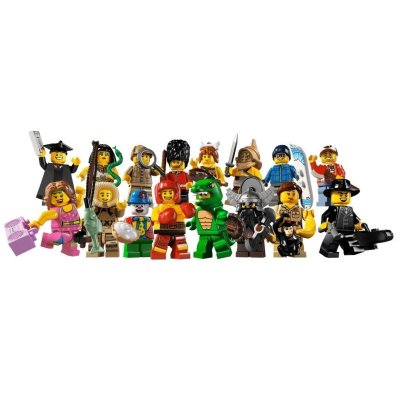 Минифигурки &#039;из мешка&#039; - комплект из 16 штук, серия 5, Lego Minifigures [8805set] Минифигурки 'из мешка' - комплект из 16 штук, серия 5, Lego Minifigures [8805set]