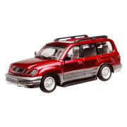 Модель автомобиля Toyota Land Cruiser, красный металлик, 1:43, серия 'Top-100', Autotime [699/73401/29]