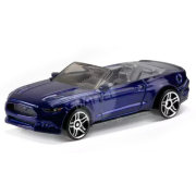 Модель автомобиля '2015 Ford Mustang GT Convertible', Синяя, Factory fresh, Hot Wheels [DVB42]