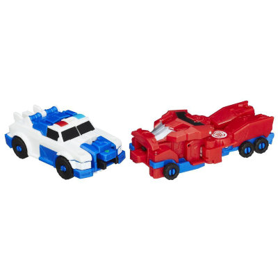 Набор трансформеров 'Strongarm и Optimus Prime', CombinerForce, класса Legion, из серии 'Robots in Disguise', Hasbro [C0629] Набор трансформеров 'Strongarm и Optimus Prime', CombinerForce, класса Legion, из серии 'Robots in Disguise', Hasbro [C0629]