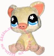 Мягкая игрушка Поросёнок, Littlest Pet Shop [65034]