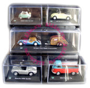 Подарочный набор из 5 автомобилей в пластмассовых коробках 1:72, Cararama [715G-1]