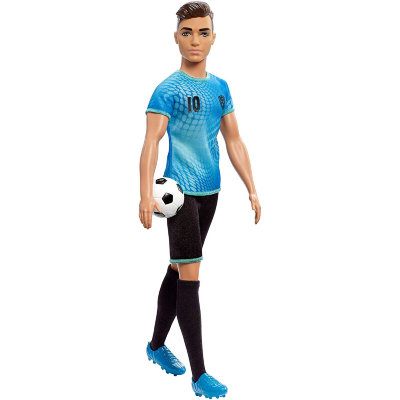 Кукла Кен &#039;Футболист&#039;, из серии &#039;Я могу стать&#039;, Barbie, Mattel [FXP02] Кукла Кен 'Футболист', из серии 'Я могу стать', Barbie, Mattel [FXP02]