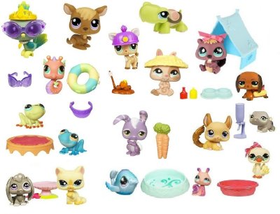 *Набор из 18 коллекционных зверюшек, Littlest Pet Shop [lps4gift3] *Набор из 18 коллекционных зверюшек, Littlest Pet Shop [lps4gift3]
