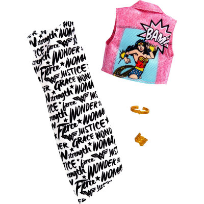 Набор одежды для Барби, из специальной серии &#039;Wonder Woman&#039;, Barbie [FXK84] Набор одежды для Барби, из специальной серии 'Wonder Woman', Barbie [FXK84]