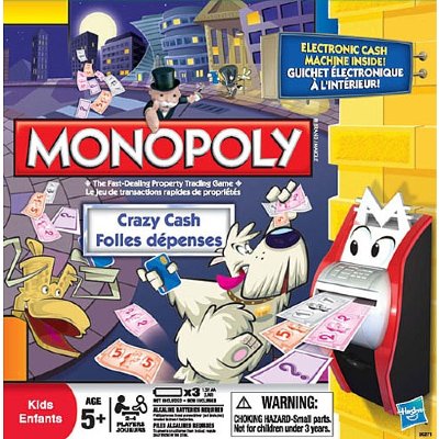 Игра &#039;Монополия. Несметное богатство&#039;, с банкоматом, Hasbro [00271] Игра 'Монополия с банковскими картами' (русская версия) Hasbro [01538]