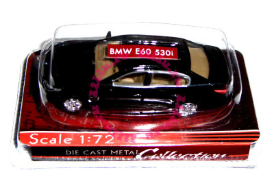 Модель автомобиля BMW E60 530i 1:72, черная, Yat Ming [72000-27] Модель автомобиля BMW E60 530i 1:72, черная, Yat Ming [72000-27]