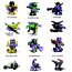 Набор 6 конструкторов-минифигурок 'Трансформеры Spinister, Galvatron, Sunstorm, Crankstart, Scorponok, Waspinator 2-в-1', первая серия Kreon Micro-Changers, 15 дет., KRE-O Transformers, Hasbro [A2034set1] - A2034.jpg
