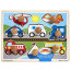 Деревянный пазл с большими ручками 'Транспорт', из серии Fresh Start, Melissa&Doug [8980] - 8980.jpg
