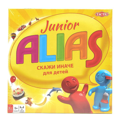 Игра настольная &#039;Alias Junior. Скажи иначе - Для малышей&#039;, версия 2015 года, Tactic [53366] Игра настольная 'Alias Junior. Скажи иначе - Для малышей', версия 2015 года, Tactic [53366]