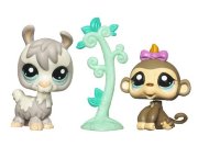 Призовые зверюшки 2011, Обезьянка и Лама, Littlest Pet Shop Collector Pets [28473]