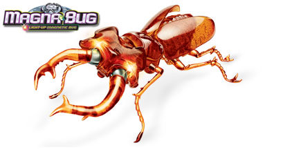 Конструктор магнитный Magna-Bug 'Жук-олень', Mega Bloks [28331]