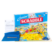Игра настольная Scrabble Junior (Скрэббл Джуниор), обновленная русская версия 2014 года, Mattel [Y9736]