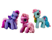 Набор мини-пони Pinkie Pie, Rainbow Dash и Starsong, My Little Pony, Ponyville, Hasbro [23880]