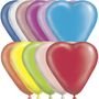 Воздушные шарики - разноцветные сердечки, 10 шт, Everts [48339]