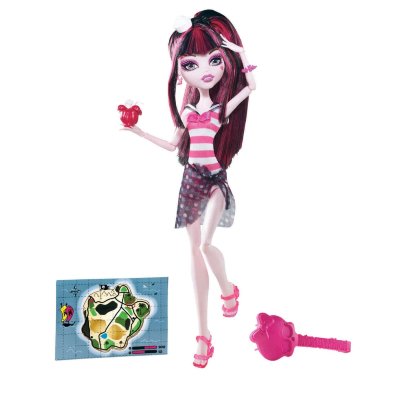 Кукла &#039;Draculaura&#039;, серия &#039;Skull Shores&#039;, &#039;Школа Монстров&#039;, Monster High, Mattel [X3485] Кукла 'Draculaura', серия 'Skull Shores', 'Школа Монстров', Monster High, Mattel [X3485]