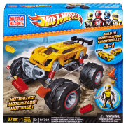 Конструктор 'Внедорожник' (Super Blitzen Monster Truck), моторизованный, 3-в-1, Hot Wheels, Mega Bloks [91712]